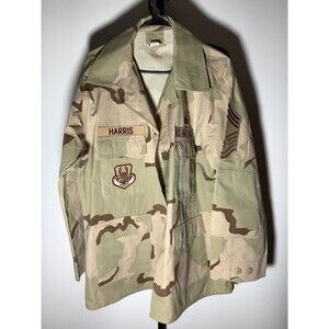 Original US Air Force DCU Desert Camo Jacket Large - Regular